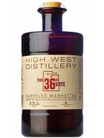 High West  Distillery The 36th Vote Barreled Manhattan made with Rye Whiskey and Vermouth 37% ABV 750ml