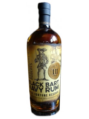Black Bart Navy Rum 55.5% ABV 750ml