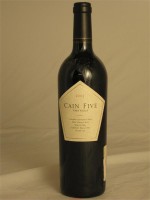 Cain Five  Napa Valley 2003 14.4% ABV 750ml