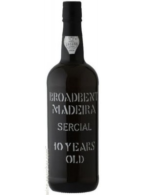 Broadbent Madeira 10yr Sercial 19% ABV 750ml