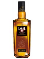 Label 5 12yr Blended Scotch 40% ABV 750ml
