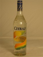 Citraz Citrus Fruit Distilled Spirit All Natural Ingredients 30% ABV 750ml