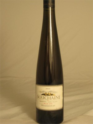 Bouchaine Bouche d'Or Carneros Napa Valley Dessert Wine Chardonnay 2010 11.8% ABV 750ml