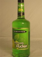 DeKuyper Sour Apple Pucker 15% ABV 750ml