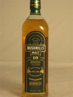 Bushmills  Malt Irish 10yr Single Irish Malt Whiskey 40% ABV 750ml